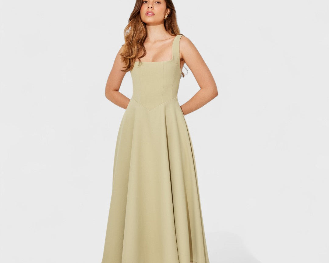 Amelia - Volné Midi Šaty