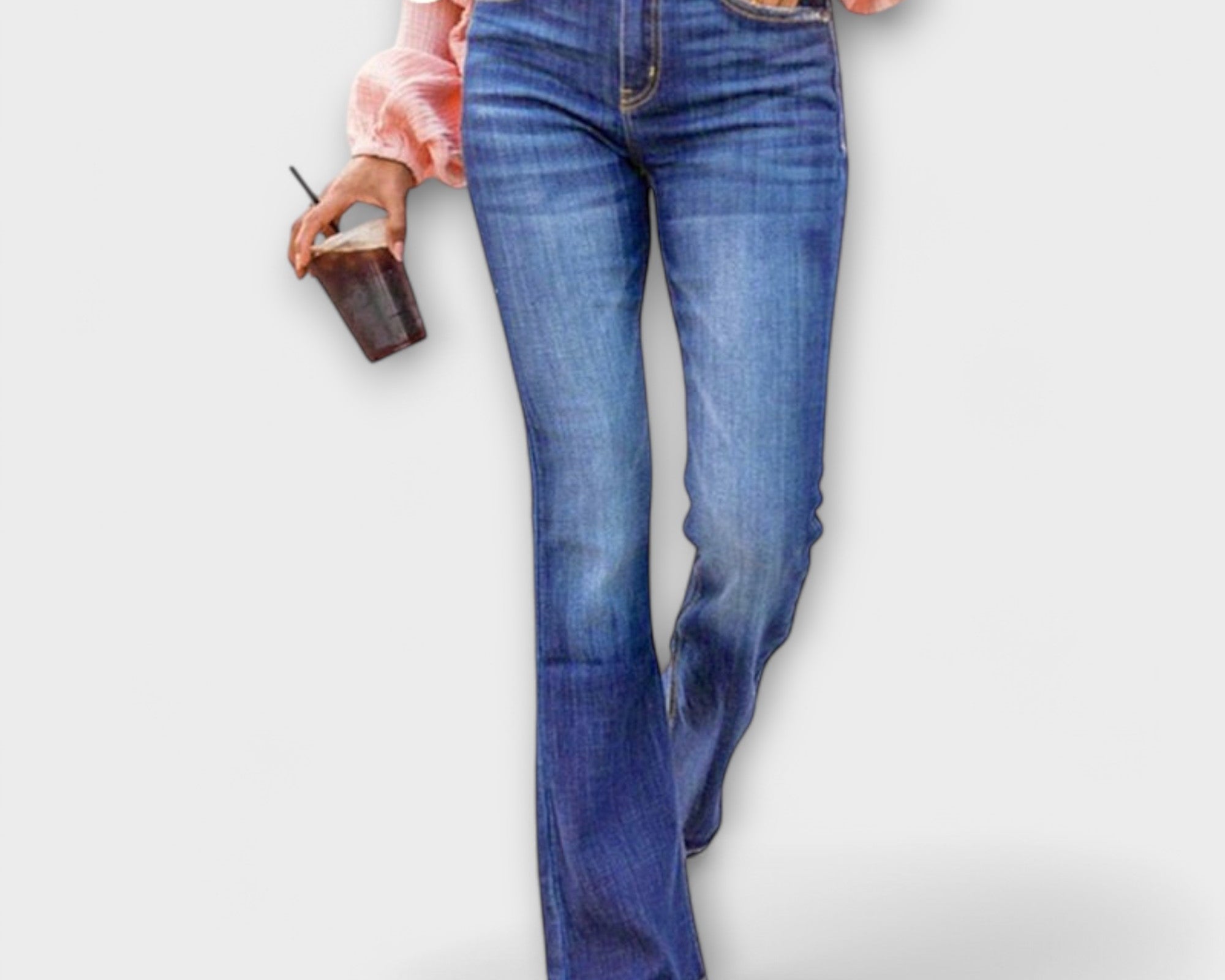 Pohodlné strečové kalhoty