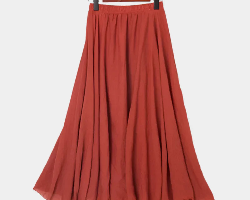 Elegantní Vysoký Sukně