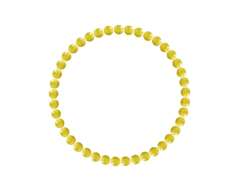 Zlatý náramek Mykonos