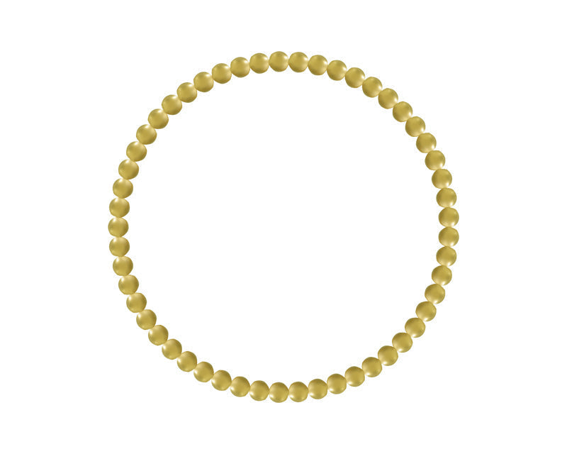 Zlatý náramek Mykonos