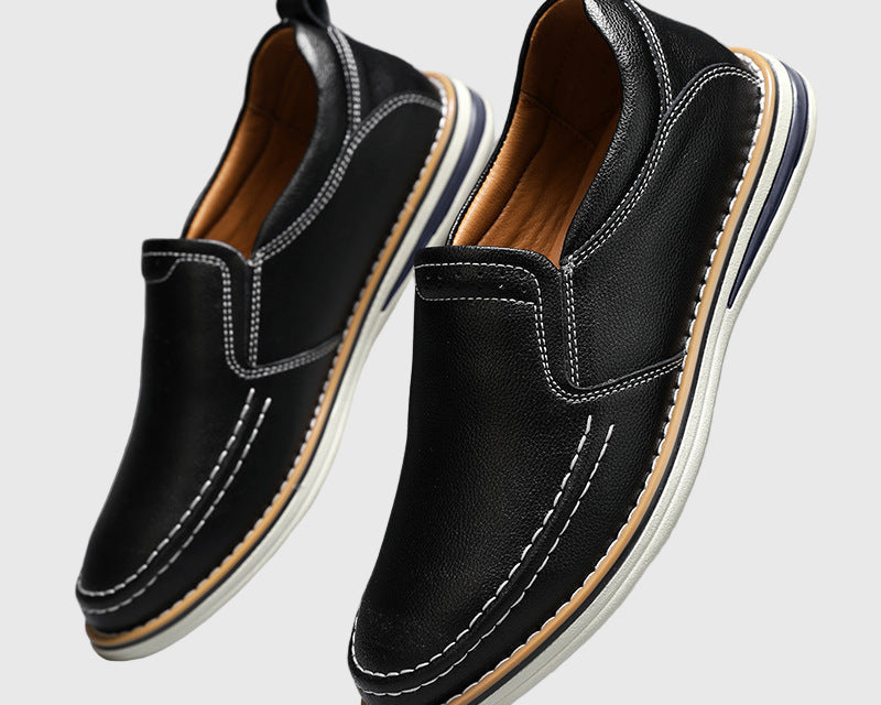 Kožené mokasíny pro muže