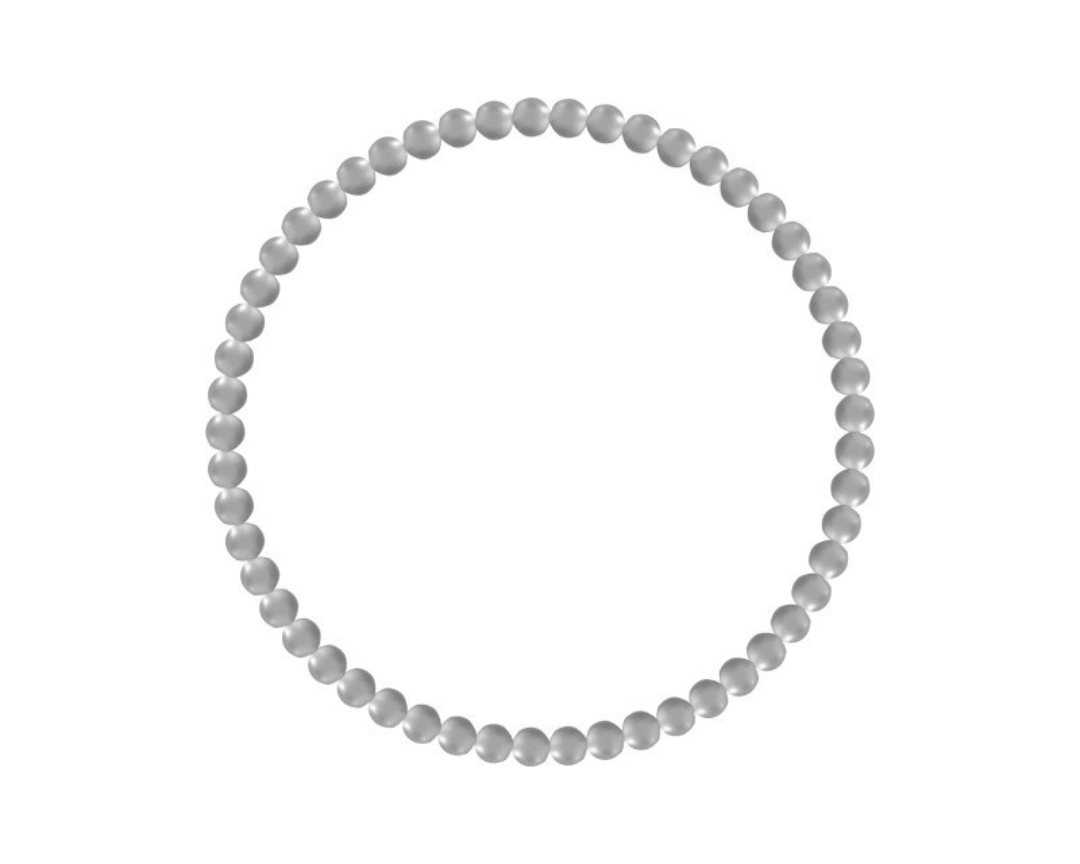 Zlatý náramek Mykonos