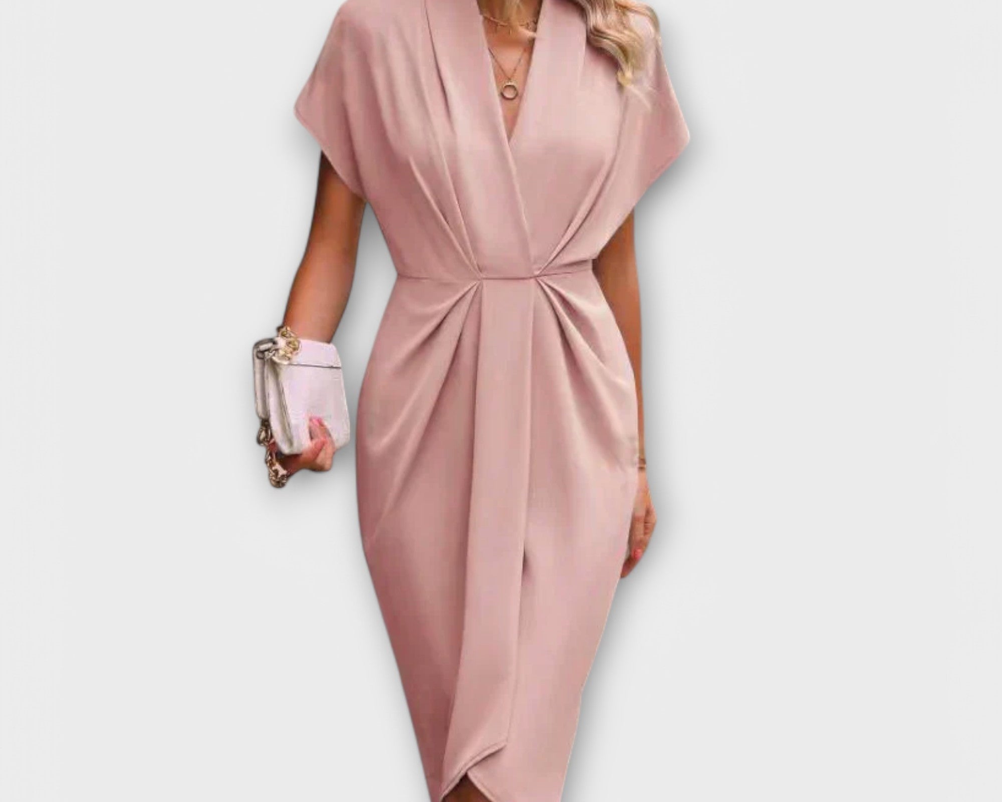 Serena - Midi Zavinovací Šaty