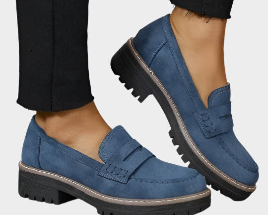 Mokasíny s tlustou podrážkou