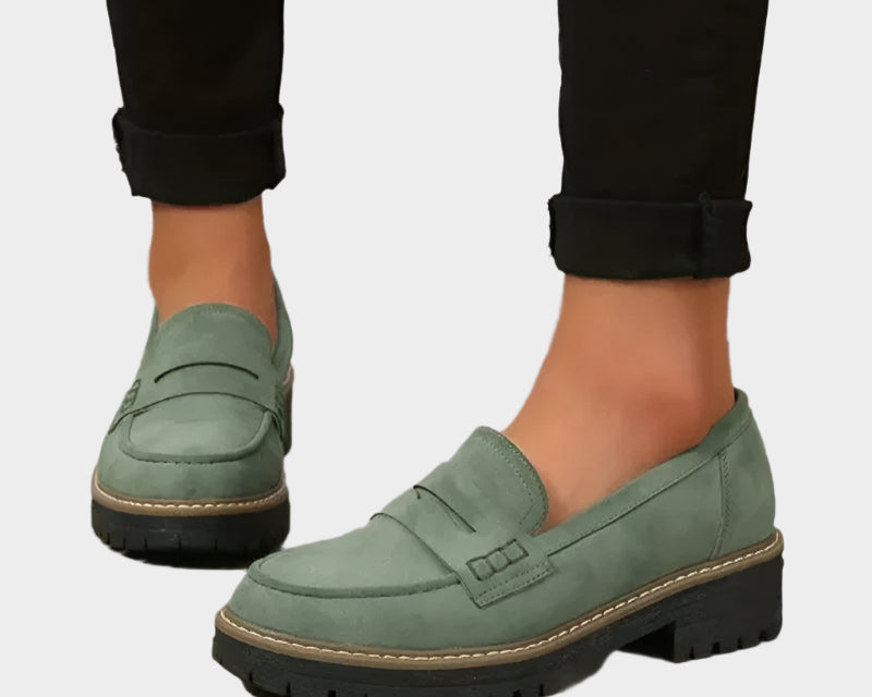 Mokasíny s tlustou podrážkou