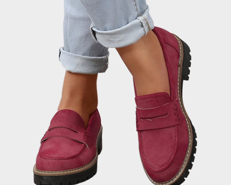 Mokasíny s tlustou podrážkou