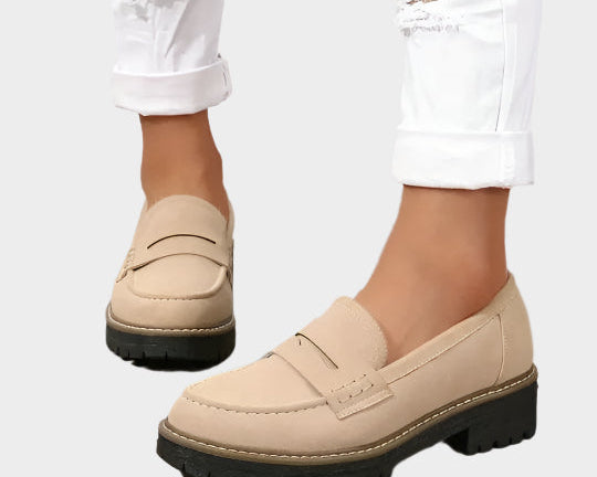 Mokasíny s tlustou podrážkou