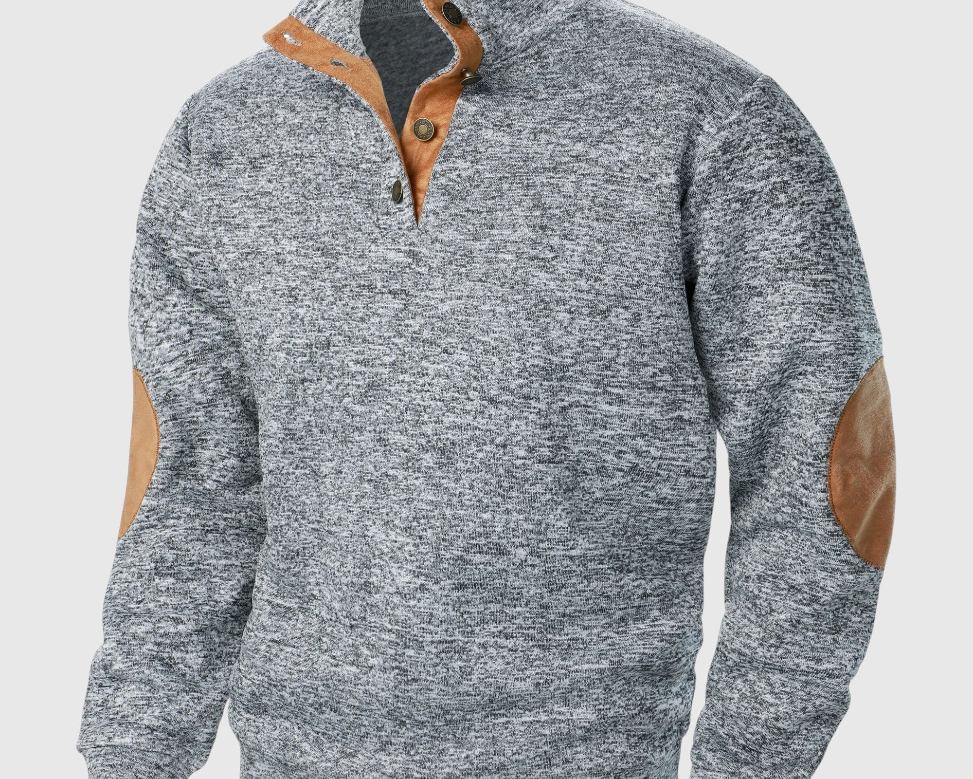 Václav - Stylový svetr s límcem