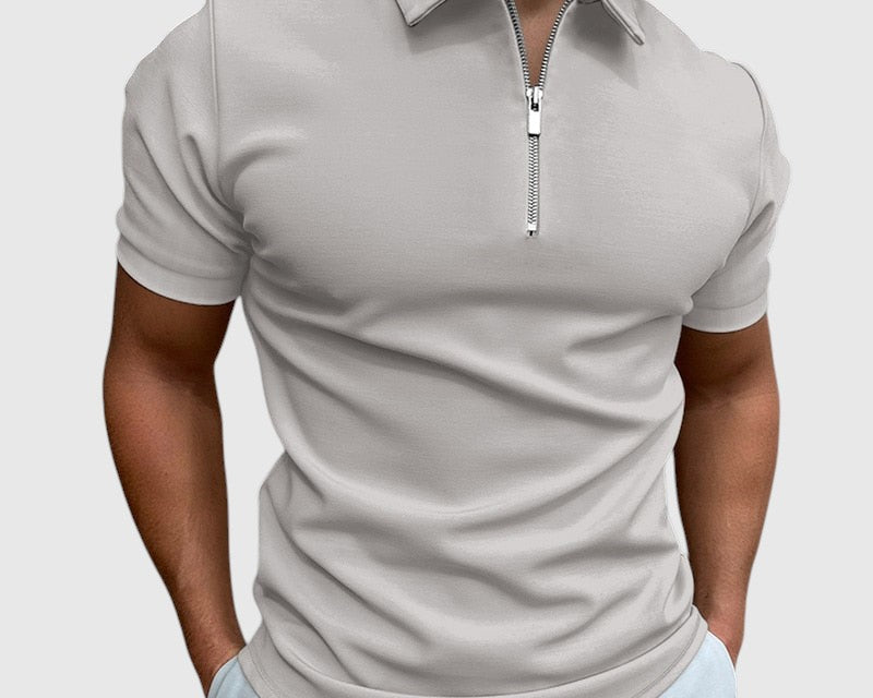 Perla - Polo tričko se zipem