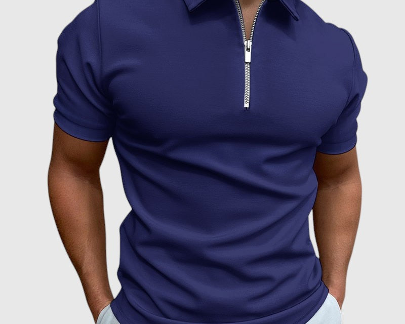 Perla - Polo tričko se zipem