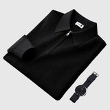 Perla- Elegantní pánská mikina se zipem