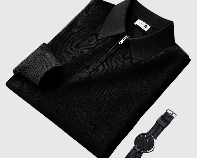 Perla- Elegantní pánská mikina se zipem