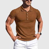 Libuše- Elegantní pruhovaná polo košile