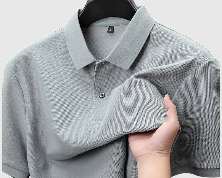 Libuše- Pohodlná bavlněná polo košile