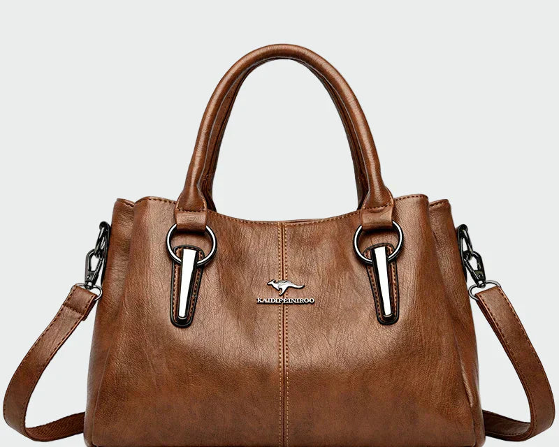 Nadčasová elegantní kabelka chleby ramen