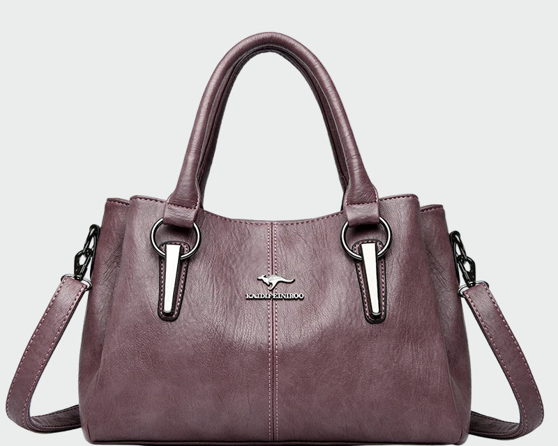 Nadčasová elegantní kabelka chleby ramen