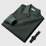 Perla- Elegantní pánská mikina se zipem