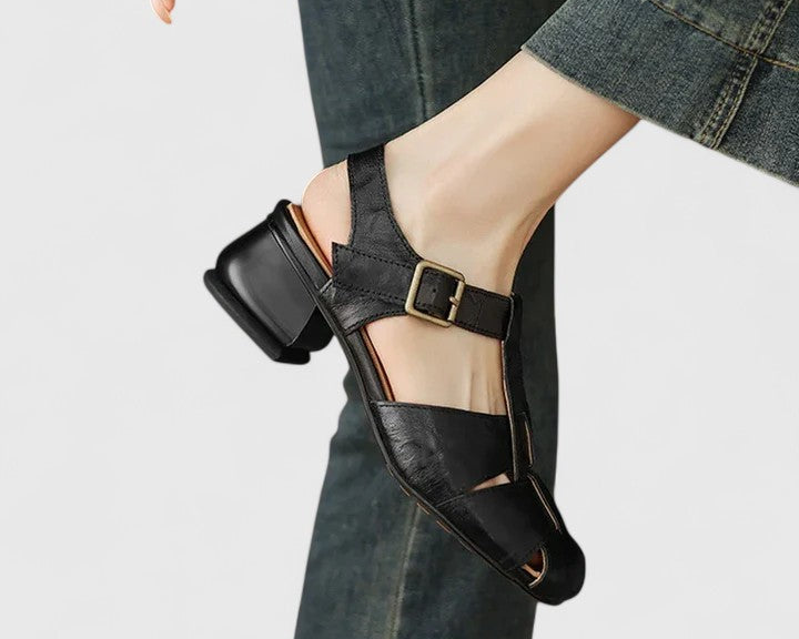 Tereza - Elegantní Kožené Sandály