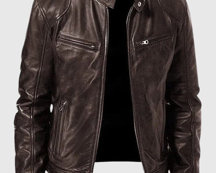 Henry - Ležérní kožená prdel pro muže