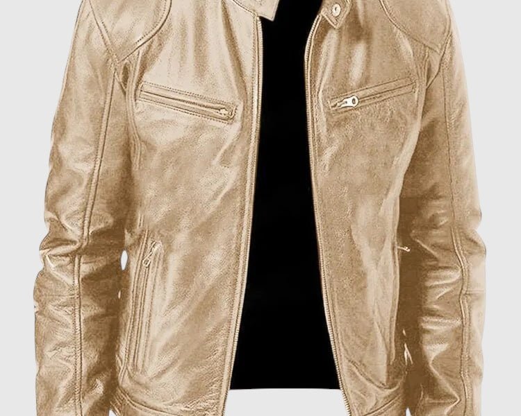 Henry - Ležérní kožená prdel pro muže