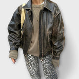 Chandra - Vintage džíny s leopardím vzorem