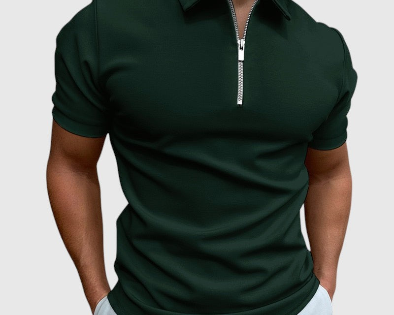 Perla - Polo tričko se zipem