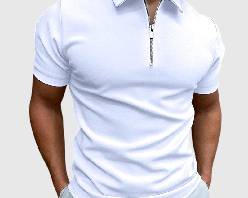 Perla - Polo tričko se zipem