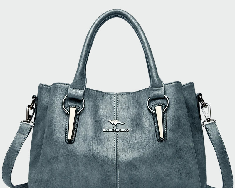 Nadčasová elegantní kabelka chleby ramen