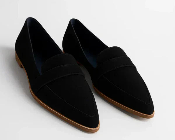 Marisa - Měkké mokasíny ze semiše