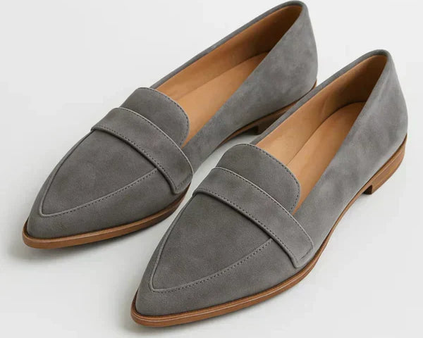 Marisa - Měkké mokasíny ze semiše