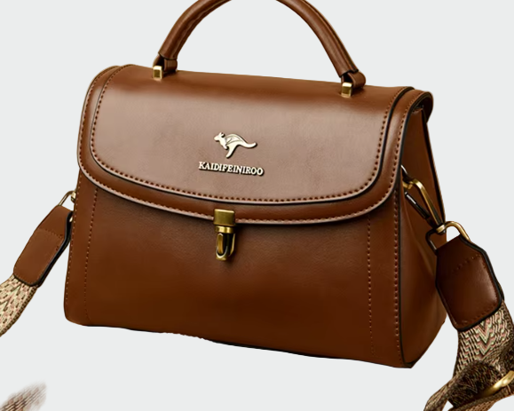 Nadčasová elegantní kabelka chleby ramen