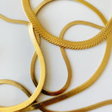 Lesklý Hadí Náhrdelník 