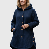Julie | Prošívaný kabát s kapucí