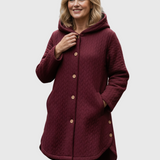 Julie | Prošívaný kabát s kapucí