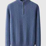 Perla- Pletená polokošile z kašmíru Deneb