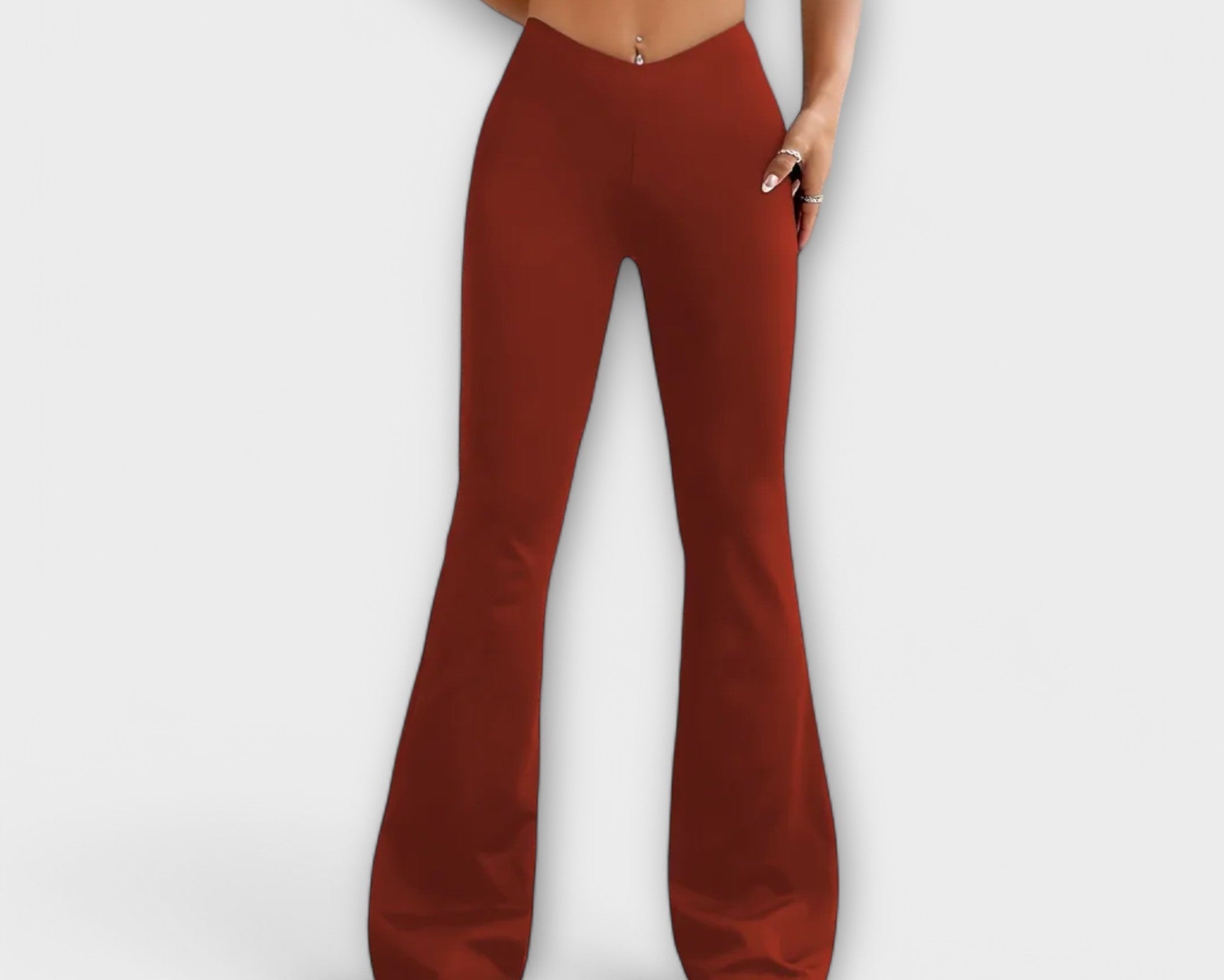 Serena - Volné kalhoty s rozšířenou nohavicí