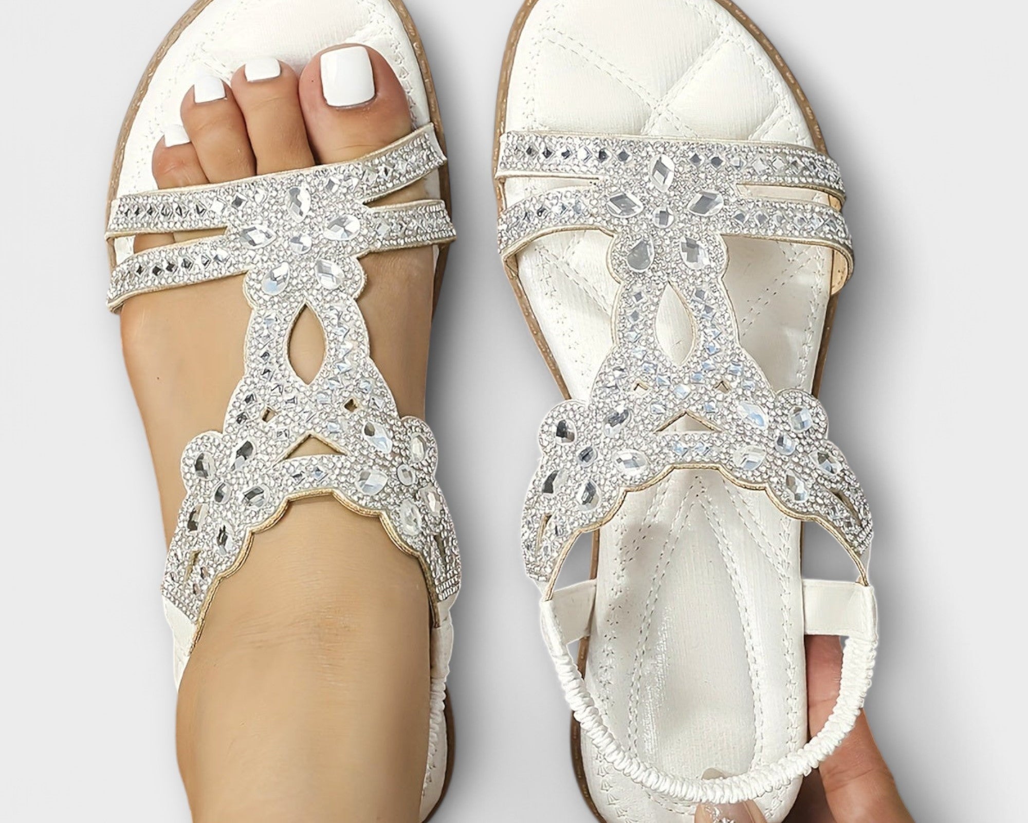 Birgit - Ortopedické sandály s boho šarmem