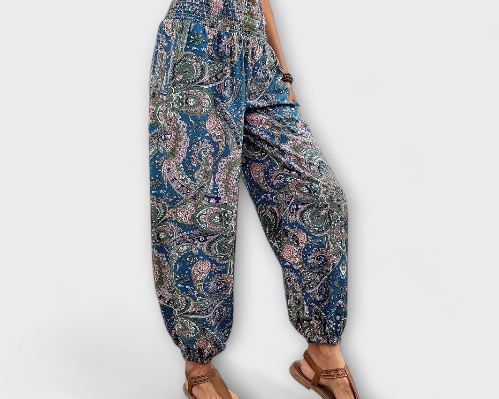 Scarlett - Kalhoty s etnickým vzorem