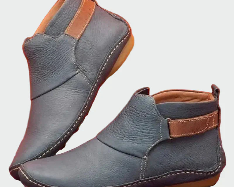 Ortopedické kožené boty