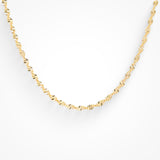 Dvojitý Zkroutěný Náhrdelník 