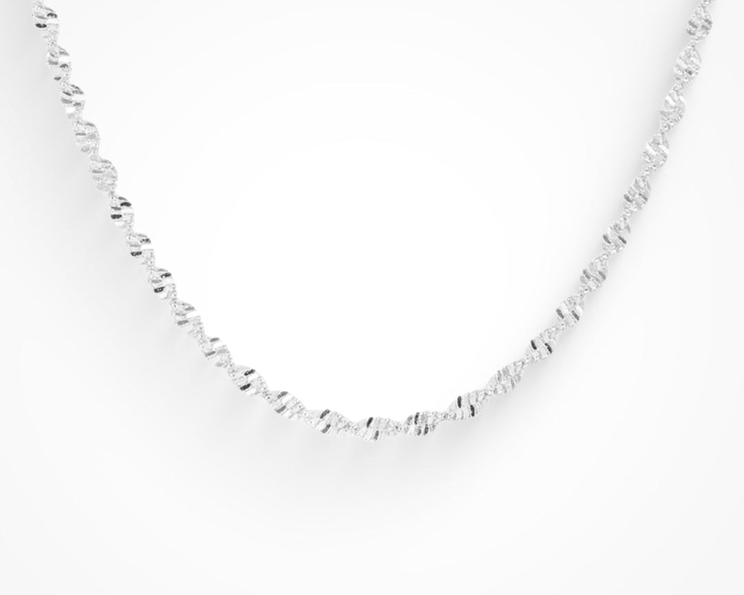 Dvojitý Zkroutěný Náhrdelník 