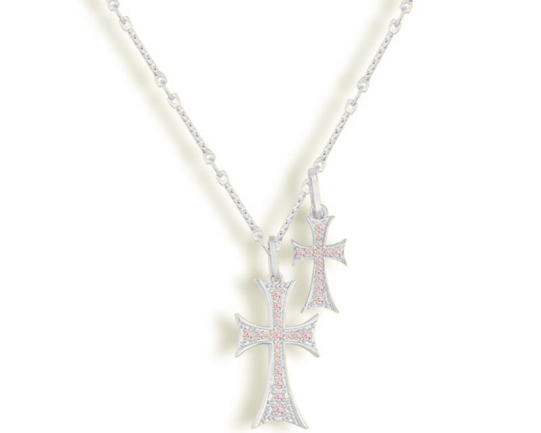 Dvojitý kříž se stylem 