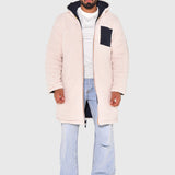 LEON Teddy-Fleece Kapuzenjacke pro muže – Teplá a Lehká