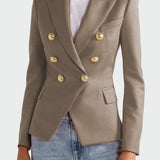 PERLA-Elegantní kabát černý