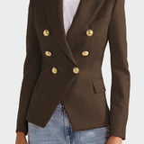 PERLA-Elegantní kabát černý