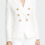 PERLA-Elegantní kabát černý