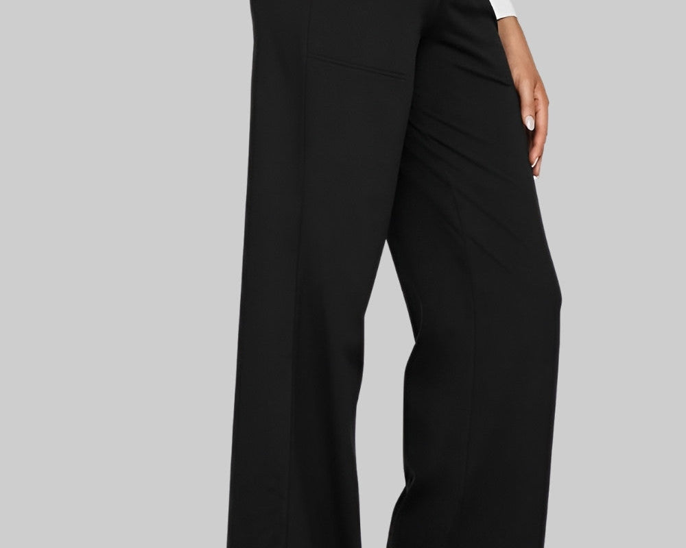 Calista | Elegantní kalhoty z měkkého dresu 