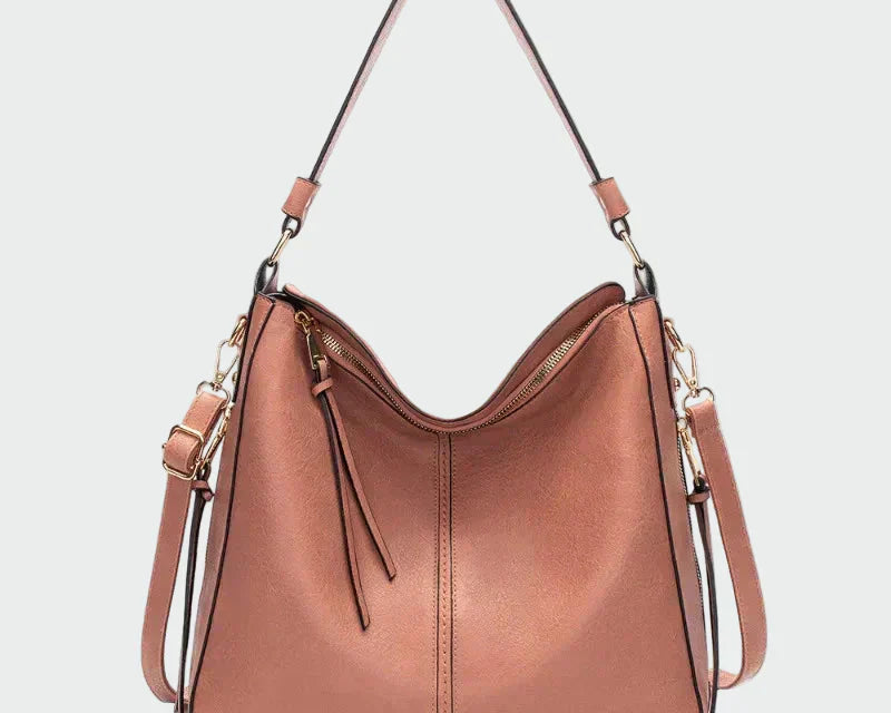 Klasická kožená hobo taška