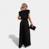 Letní modní set s topem a kalhotami